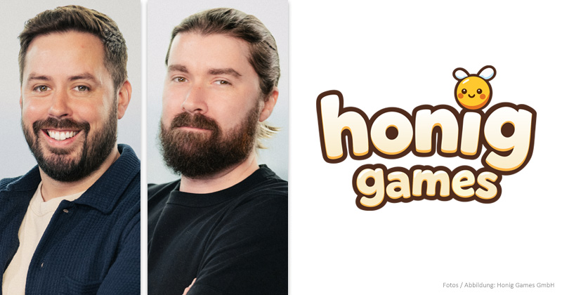 Honig Games mit den Gründern Alasdair McMaster und Renan Weber - Bild: Honig Games GmbH