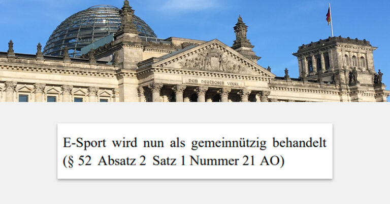 Bundesrat beschließt Gemeinnützigkeit des E-Sports zum 1. Januar 2026 - Bild: bundesrat.de