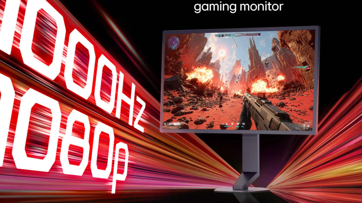 LG UltraGear 25G590B: erster Gaming-Monitor mit nativen 1.000 Hertz - Bild: lg.com