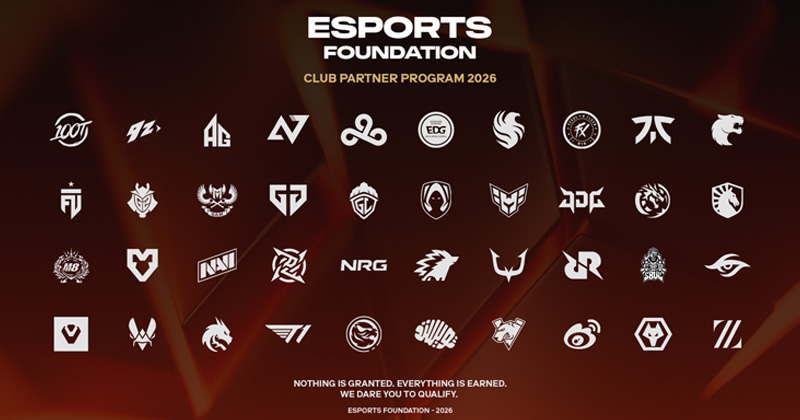 Esports Foundation: 40 Clubs erhalten bis zu eine Million Dollar aus Partner-Programm - Bild: esportsworldcup.com