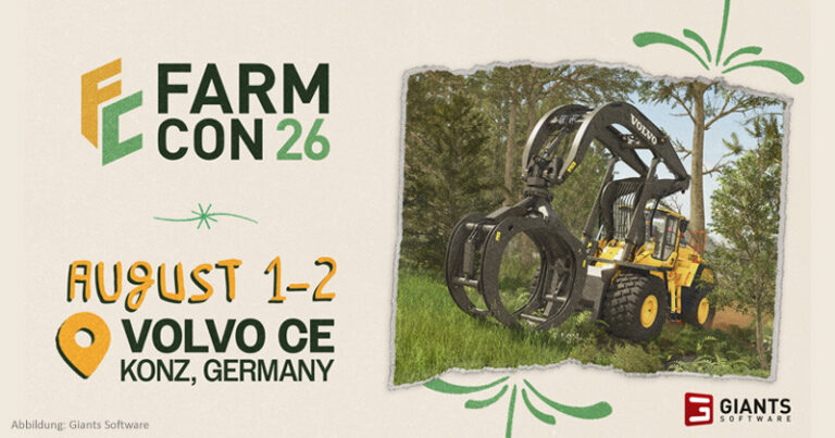 FarmCon 26 im Volvo-Werk Konz - Bild: Giants Software