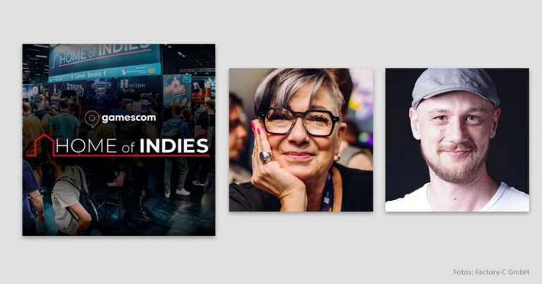 gamescom 2026 Home of Indies Standkonzept - Bild: Home of Indies