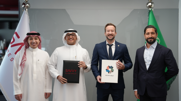 Savvy Games Group und Neom fördern Games-Startups