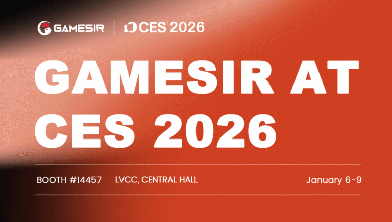 CES 2026: GameSir zeigt Direct-Drive-Controller Swift Drive und kabelloses Lenkrad Turbo Drive