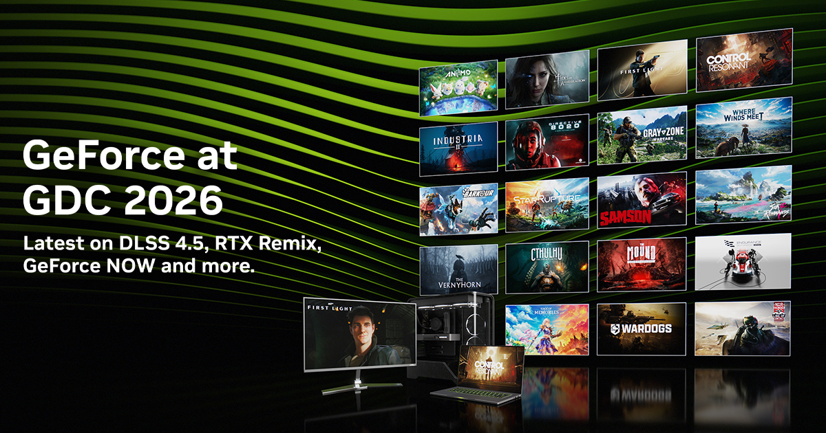 GDC 2026: NVIDIA bringt 20 neue DLSS-4.5- und Path-Tracing-Spiele sowie RTX-Remix-Updates