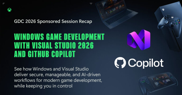 Visual Studio 2026 und GitHub Copilot für die C++ Spieleentwicklung - Bild: Microsoft