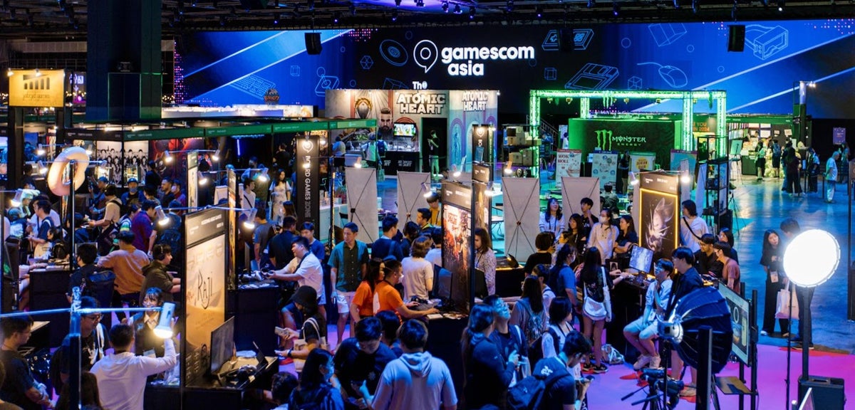 gamescom asia 2024 in Singapur mit Messepublikum - Bild: gamescom asia