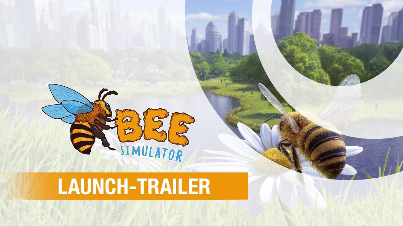 Bee Simulator zum Verkaufsstart mit Biene und Parkkulisse - Bild: Bigben Interactive