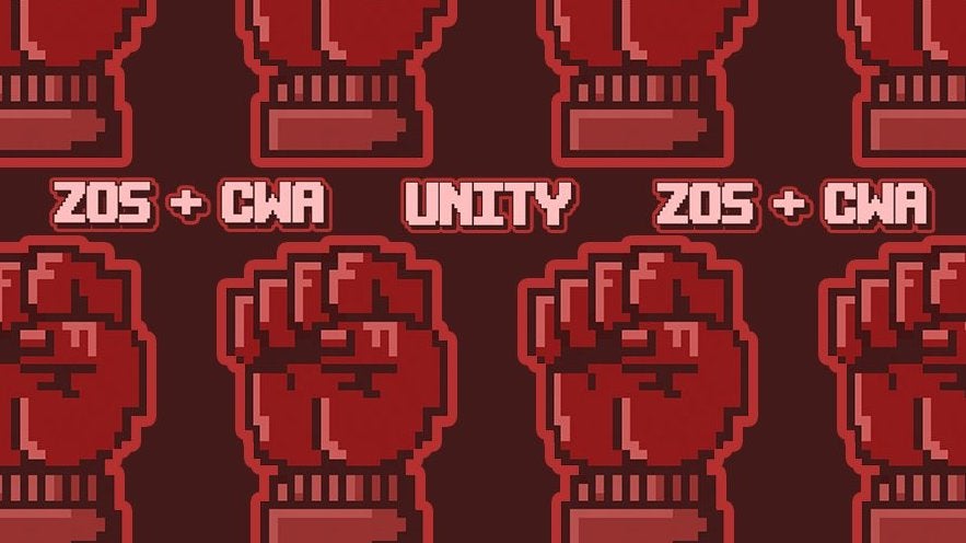 ZOS-United-CWA-Grafik - Bild: Communications Workers of America, offizielle Mitteilung