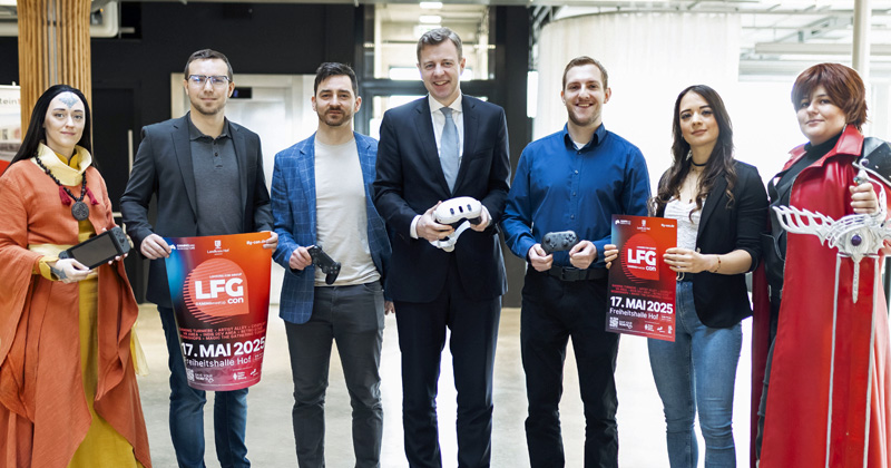 LFG-Con 2025: Gaming-Messe in Hof - Bild: lfg-con.de