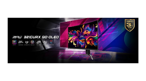 MSI stellt ersten eigenen 32-Zoll Curved QD-OLED-Monitor mit 240 Hz vor