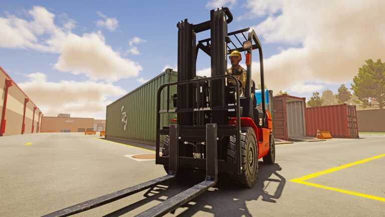 Gabelstapler Simulator: Aerosoft und Bandsoft kündigen Logistik-Simulation für Xbox Series an