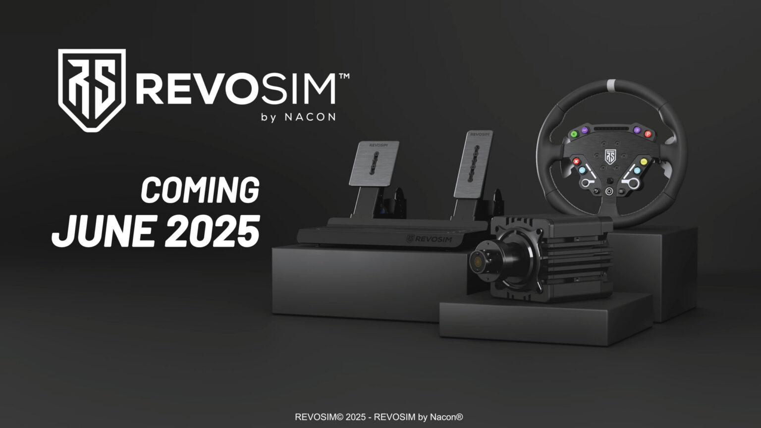 Nacon stellt erstes Direct-Drive-Rennlenkrad Revosim RS Pure vor