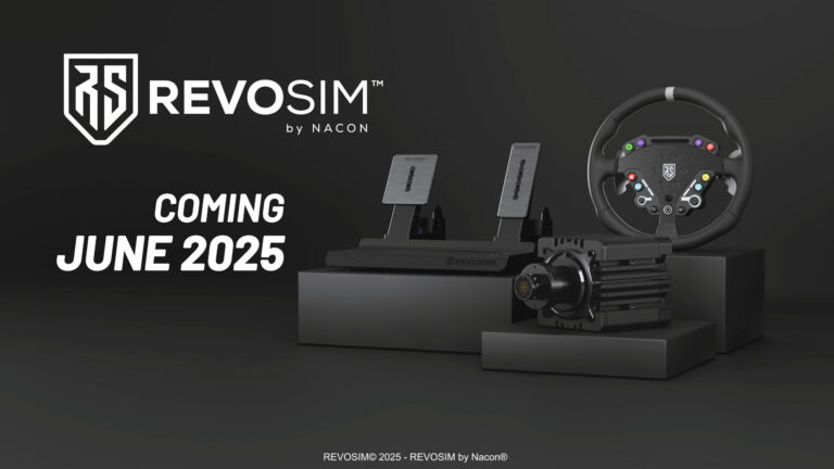 Nacon stellt erstes Direct-Drive-Rennlenkrad Revosim RS Pure vor