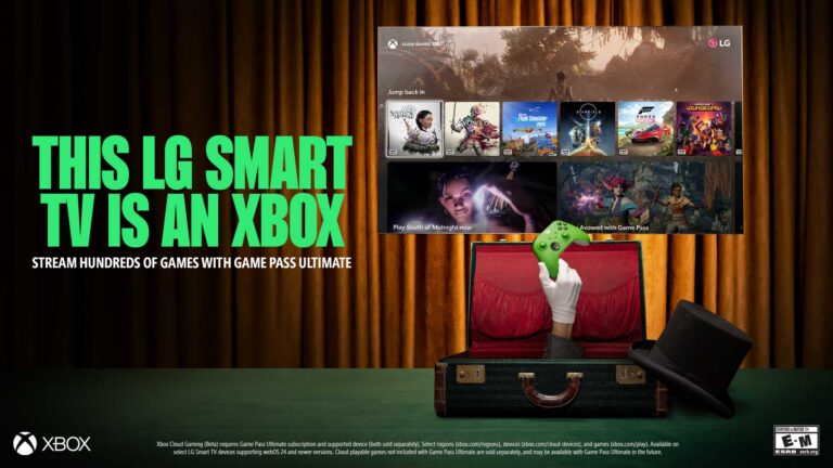 Xbox App startet mit Cloud Gaming auf LG Smart TVs