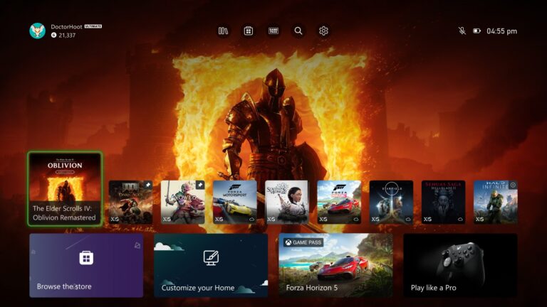 Xbox-Insider erhalten neue Optionen für die Startseite