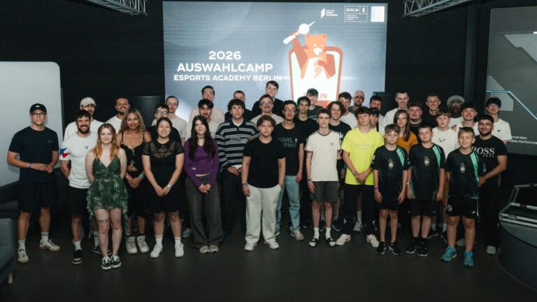 Auswahlcamp der Esports Academy Berlin 2026 im XPERION Berlin - Bild: esportsplayerfoundation.org