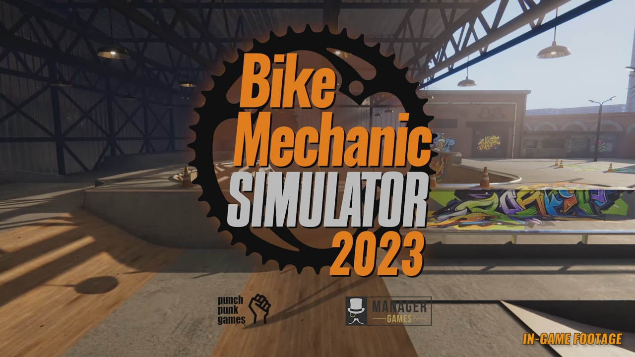 Bike Mechanic Simulator 2023 in einer Fahrradwerkstatt