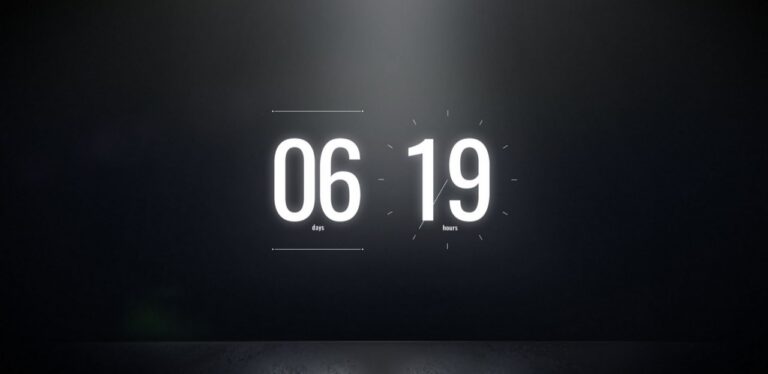 Capcom Countdown-Webseite im Februar 2022