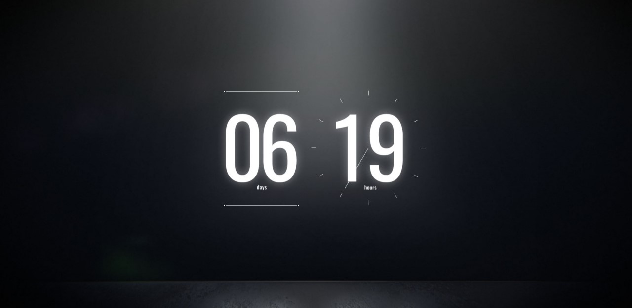 Capcom Countdown-Webseite im Februar 2022