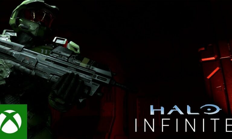 Halo Infinite Kampagnenvideo mit dem Master Chief auf Zeta Halo