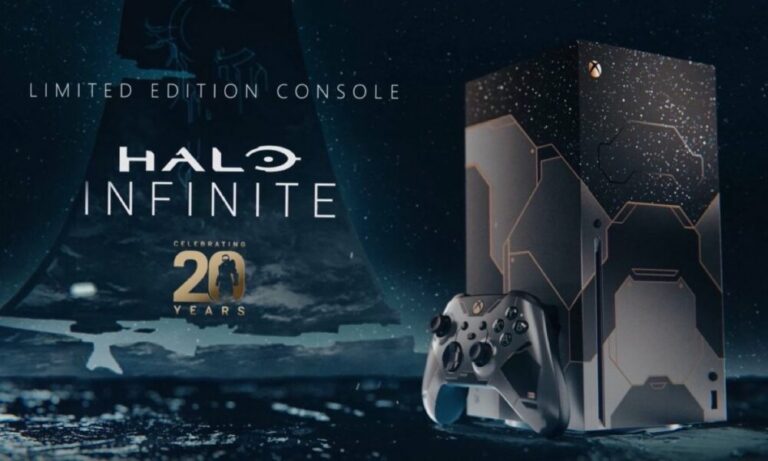 Xbox Series X Halo Infinite Limited Edition Bundle im Microsoft Store