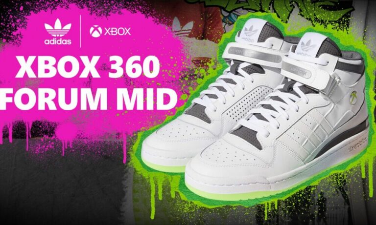 Xbox und adidas stellen Xbox 360 Forum Mid Sneaker vor