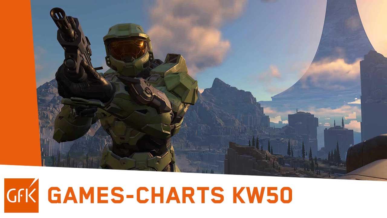 Games-Charts: Halo Infinite startet auf Platz zwei der Xbox Series-Wertung