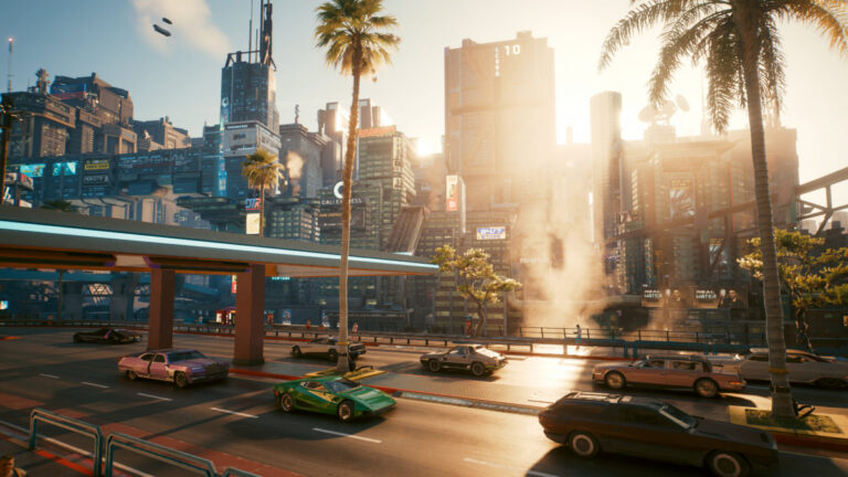 Night City aus Cyberpunk 2077 auf der GDC 2022
