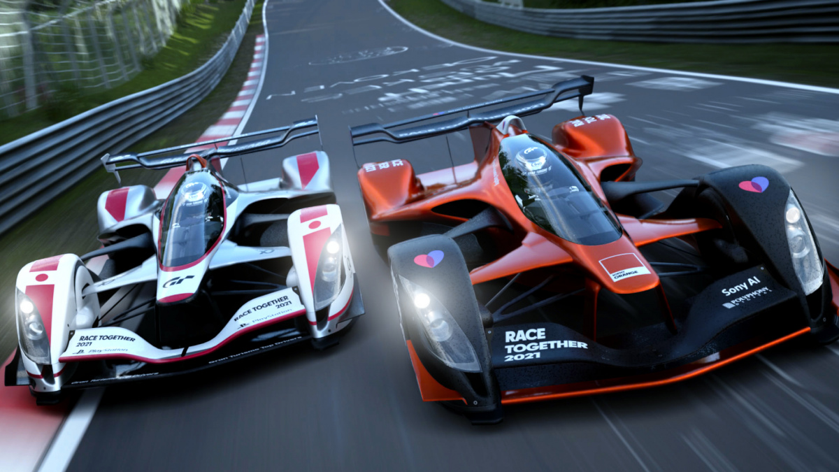 Gran Turismo Sophy fährt gegen menschliche Rennfahrer