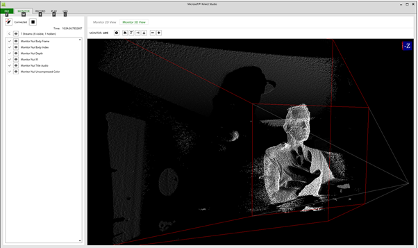 Kinect v2 mit Windows Hello - Bild: Microsoft