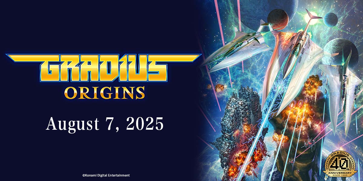 Gradius feiert 40-jähriges Jubiläum mit Musik aus Gradius Origins