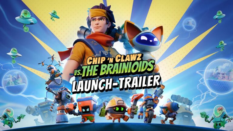 Chip n Clawz vs. The Brainioids für PC und Konsolen veröffentlicht - Bild: arcgames.com
