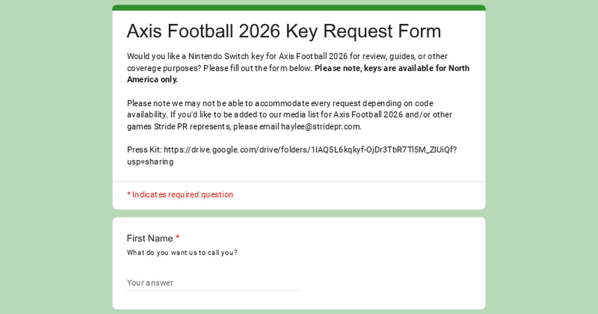 Axis Football 2026 für PC und Konsolen veröffentlicht - Bild: axisleague.com