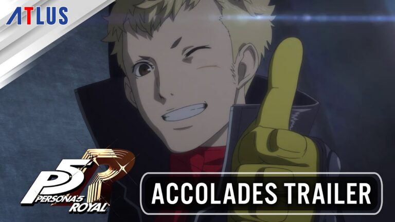 Persona 5 Royal Logo und Hauptfiguren