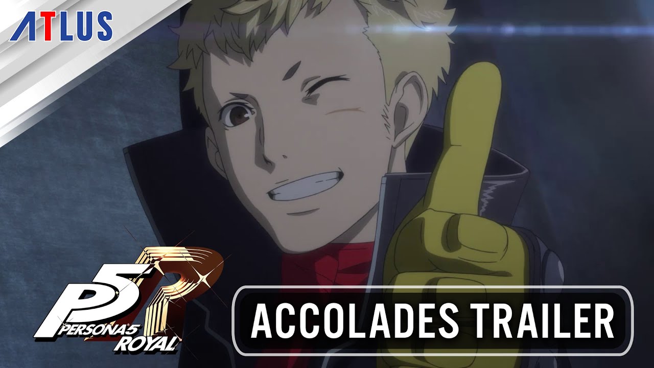 Persona 5 Royal Logo und Hauptfiguren