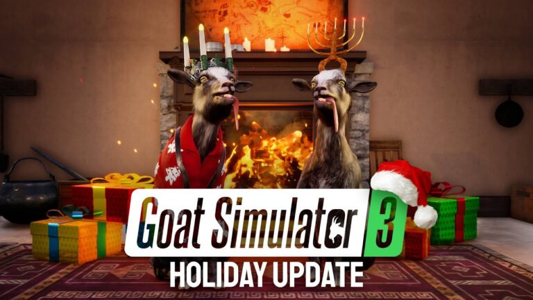 Goat Simulator 3: Kostenlose Weihnachts-Items zum Release