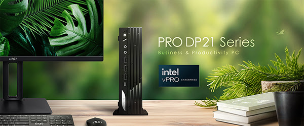MSI PRO DP21 14MQ Business-PC - Bild: MSI