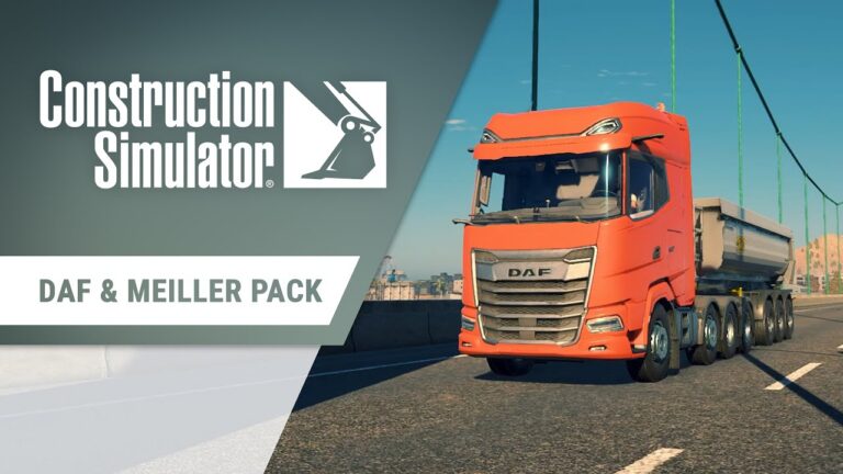 Bau-Simulator mit DAF und MEILLER Pack