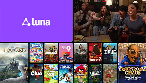 Amazon Luna erhält den Partyspiele-Bereich GameNight - Bild: luna.amazon.com