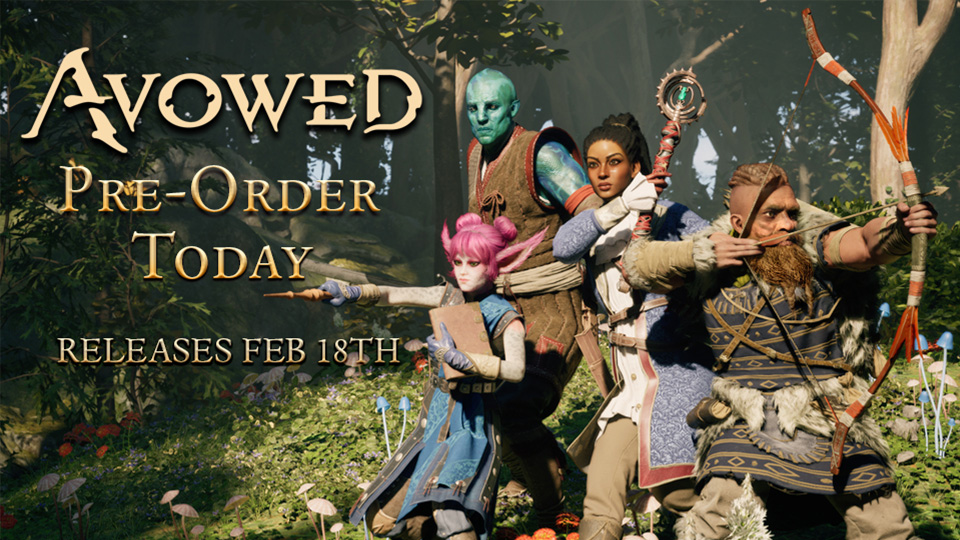 Avowed: Obsidians Eora-Rollenspiel erscheint am 18. Februar 2025 als Game-Pass-Day-One-Titel - Bild: https://www.obsidian.net/news/obsidian/avowed-pre-order