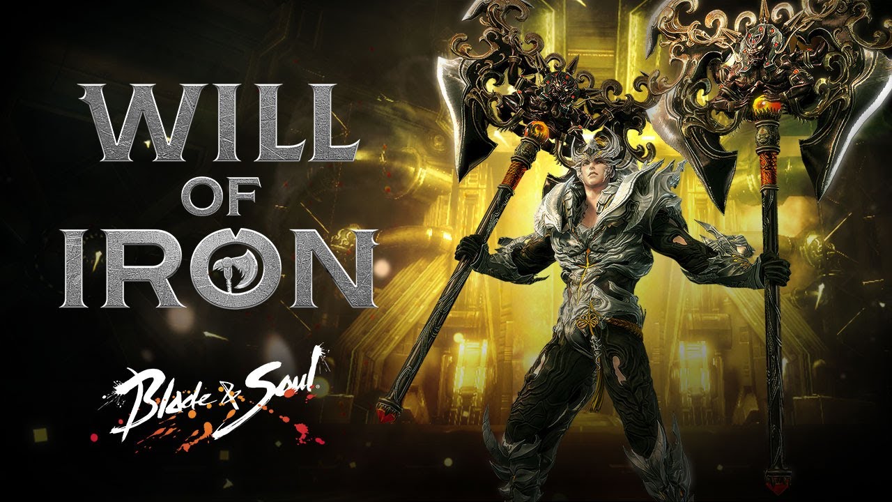 Blade & Soul: Eiserne Äxte mit der Berserker-Spezialisierung Will of Iron