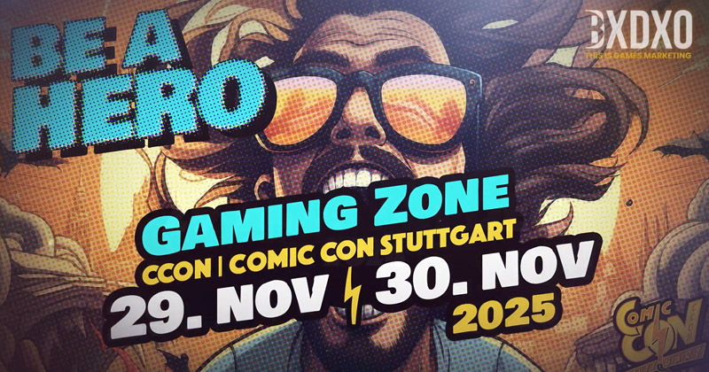 CCON Stuttgart 2025: Gaming Zone wächst auf 1.000 Quadratmeter - Bild: ccon.de