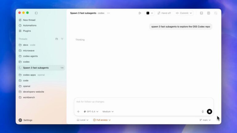 OpenAI führt Subagenten in Codex ein - Bild: X