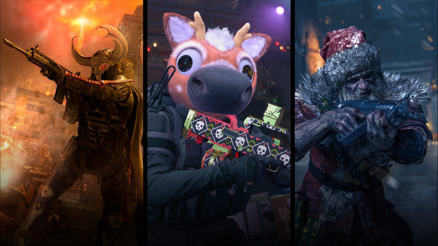 Call of Duty: Warzone CODMAS mit saisonalen Figuren und Weihnachtsausrüstung - Bild: Call of Duty / Activision