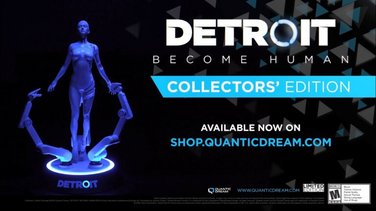 Detroit: Become Human Collector’s Edition mit Kara-Statue - Bild: Quantic Dream