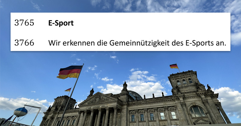 E-Sport Gemeinnützigkeit 2025