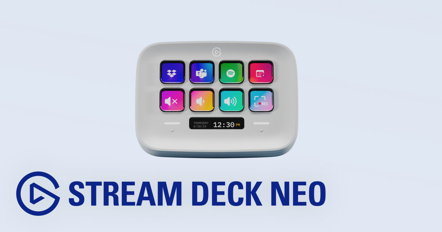 Elgato bringt Neo-Produktlinie: Stream Deck Neo und Game Capture Neo für Streaming-Einsteiger