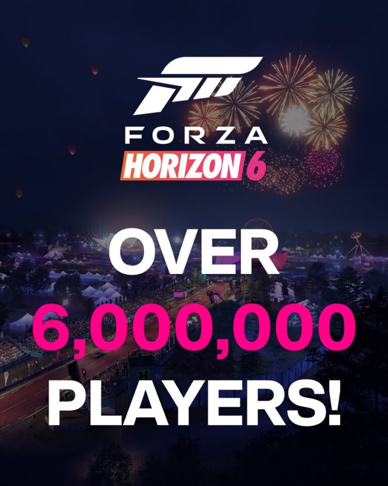 Forza Horizon 6 - 6 Millionen Players Banner - Bild: Playground Games