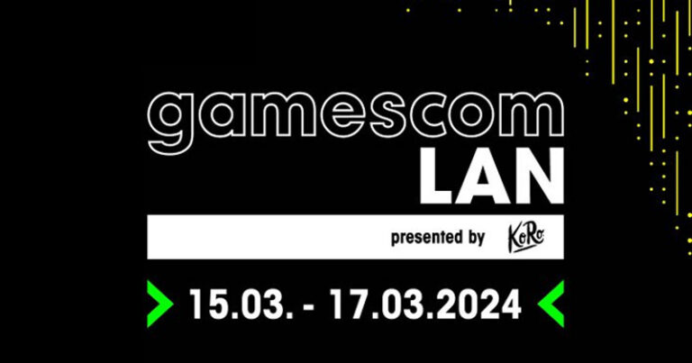 Logo der gamescom LAN 2024